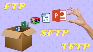 What is FTP SFTP TFTP ماهو [upl. by Cutlerr992]