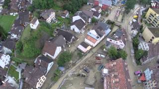 Hochwasser in Altstätten SG [upl. by Leima247]