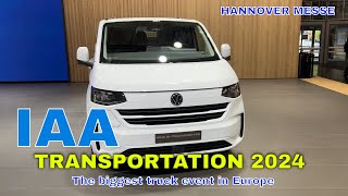 New Volkswagen etransporter 2025 World Premiere  IAA Transportation 2024 Hannover [upl. by Tiny]