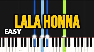 Sipho Ngwenya  Lala Honna ft Lydia Molise  EASY PIANO TUTORIAL by SAPiano [upl. by Lucrece231]