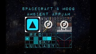 SpaceCraft amp Moog  Ambient AppJam [upl. by Delores]