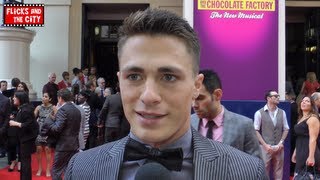 Colton Haynes Arrow Interview [upl. by Hynda]