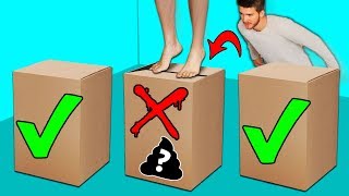 DONT Jump into the Wrong Mystery Box Challenge [upl. by Morrissey49]