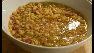 Pasta e Fagioli  Pasta with Beans  Rossellas Cooking with Nonna [upl. by Willumsen847]