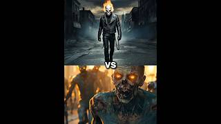 Ghost Rider vs Zombies vs Gaint Creatures  Werewolf Hellboy Mummies yeti preditor whiches [upl. by Marion]