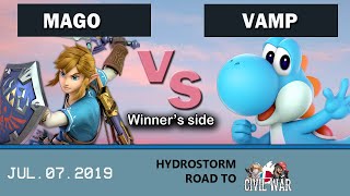 Hydrostorm Road To Civil War  SW MagoLink vs VampYoshi Winners R1 [upl. by Frankel885]