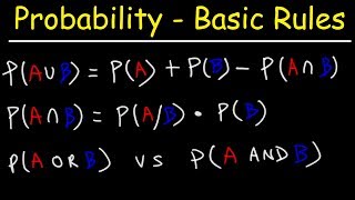 Multiplication amp Addition Rule  Probability  Mutually Exclusive amp Independent Events [upl. by Aiz941]