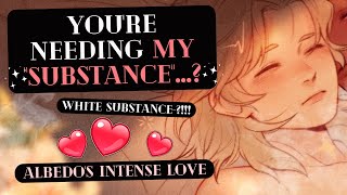 HOT NIGHT IN ALBEDOS LAB CRAVING HIS W SUBSTANCE Albedo x Listener Genshin ASMR [upl. by Godfry]