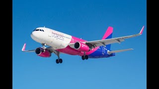 WIZZ AIR LANDING IN CRAIOVAROMANIA [upl. by Lust227]