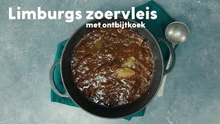 Stoofvlees uit Limburg zoervleis met ontbijtkoek  Allerhande [upl. by Oscar]