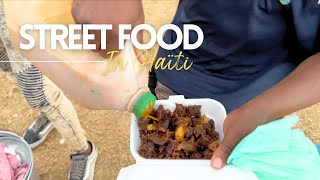 Haitian Street Food in CapHaitien amp Ouanaminthe [upl. by Knut505]