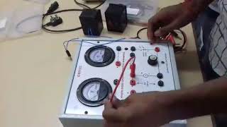 VTU physics photodiode experiment [upl. by Eppes759]