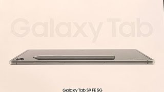 Galaxy Tab S9 FE 5GWiFi techreview review samsung tabs 2024 trending [upl. by Mathis]