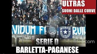 BarlettaPaganese Serie D 07012023 VIDEOTIFO CURVA NORD PAGANI [upl. by Sofie]