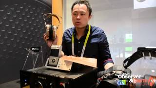 International CES 2015 HiFiMan HE1000 [upl. by Yanal]