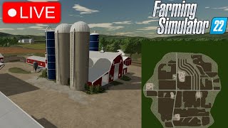 AUTUMN OAKS FS22 FIRST LOOK Live  Westby Wisconsin 4x  Farming Simulator 22 [upl. by Ravo]