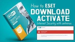 How to ESET internet security d o w n l o a d amp A c t i v a t e in Windows 11  100 Work [upl. by Aittam98]