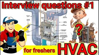 HVAC interview questions for freshers [upl. by Anna]