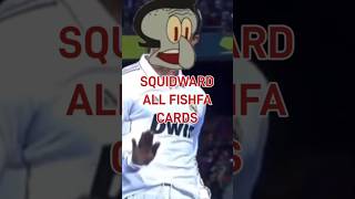 Squidward’s Fishfa card evolution 🤩 socceredits soccer squidward football spongebob fyp [upl. by Neff434]