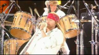 Queen amp Axl Rose  We Will Rock You  HD [upl. by Ybrek]