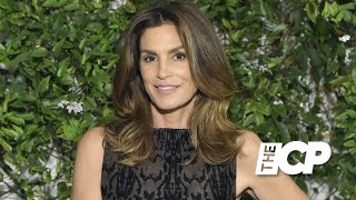 Cindy Crawford strips down and promotes her hair care line [upl. by Nosnarb624]