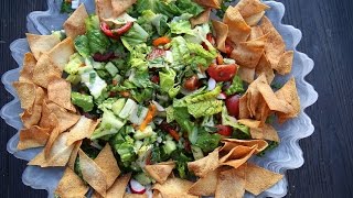 Ֆաթուշ  Fattoush Salad Recipe  Heghineh Cooking Show in Armenian [upl. by Madelaine]