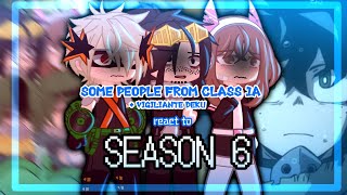 class 1A  vigiliante deku react to season 6  mhabnha  reaction video  Gachalemon [upl. by Yarrum]