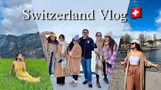 Switzerland Vlog🇨🇭 Europe part 13  Ishaani Krishna [upl. by Einobe]