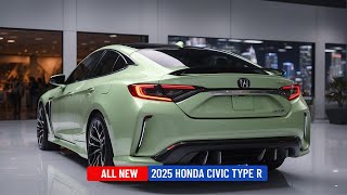 All New 20252026 HONDA CIVIC TYPE R Revealed The most powerfull Type R Ever [upl. by Nifares376]