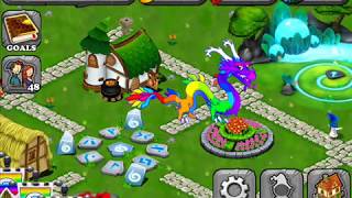 Dragonvale  How to breed a Rainbow dragon [upl. by Akkimat]