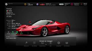 Gran Turismo 7  Ferrari laFerrari Engine Startup [upl. by Powder]