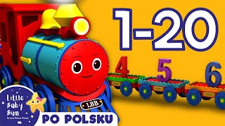 Nauka cyferek  Little Baby Bum po polsku  Piosenki i rymowanki dla dzieci [upl. by Asante]