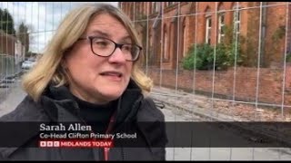 BBC Midlands Today  Clifton Road School Fire [upl. by Sherborn]