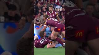 Take a bow Tom Dearden 🤯🤯🤯 9WWOS NRL Origin [upl. by Asenav]