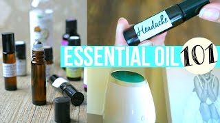 5 ESSENTIAL OIL DIYS  ESSENTIAL OIL 101  Page Danielle [upl. by Enerahs]