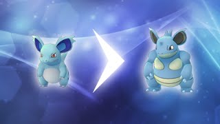 Nidorina evolve to Nidoqueen  Pokemon Go [upl. by Eeliah]