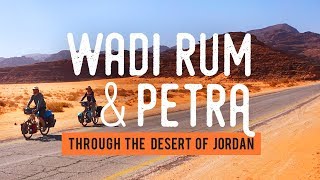 20 Cycling the Middle East 3  Desert of Jordan [upl. by Noyerb751]