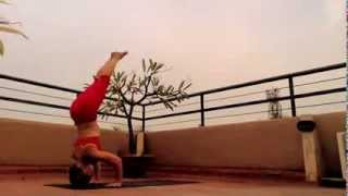 Ashtanga Yoga third series headstands [upl. by Nertie]