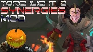 Torchlight 2 Synergies Mod Embersteps Realm of Discord and Halloween Event [upl. by Frodeen170]