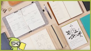 Best Journals Our Top 7 Notebooks for Bullet Journaling Art Fountain Pens and More [upl. by Debora]