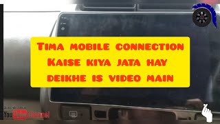 How to connect Mirror link Android wifi phone Link Tima App [upl. by Misa]