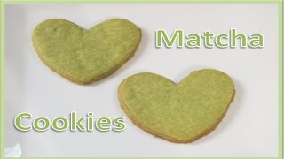 Matcha Shortbread Cookies [upl. by Leinahtam]