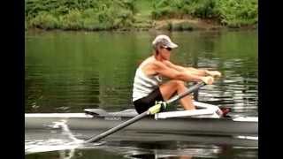 Natural Rowing Technique Demonstrated by Charlotte Hollings [upl. by Assenev]