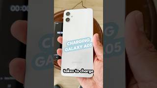 Samsung Galaxy A05  Charging test [upl. by Gyasi]