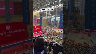 Jiangsu University of Science and Technology Graduation Ceremony 2024 viral shortvideos shorts [upl. by Etteb]