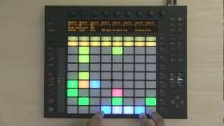 Ableton Push 1 Tutorial Part 5 Session Mode [upl. by Lia402]