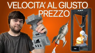 Volume e velocità al giusto prezzo con Klipper Flsun V400 Unboxing e Recensione [upl. by Abelard]