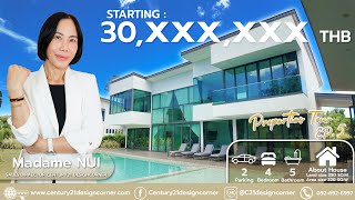 🔎 Properties tour EP 5 By C21  The prime bangsalay luxury pool villa พูลวิลล่าหรูใกล้เมืองพัทยา [upl. by Nosille]