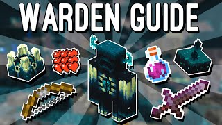 Minecraft Warden Guide  Everything You Need To Know  No Nonsense All Versions [upl. by Siocnarf464]