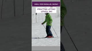 Do this to LEARN PARALLEL SKIING [upl. by Okkin]